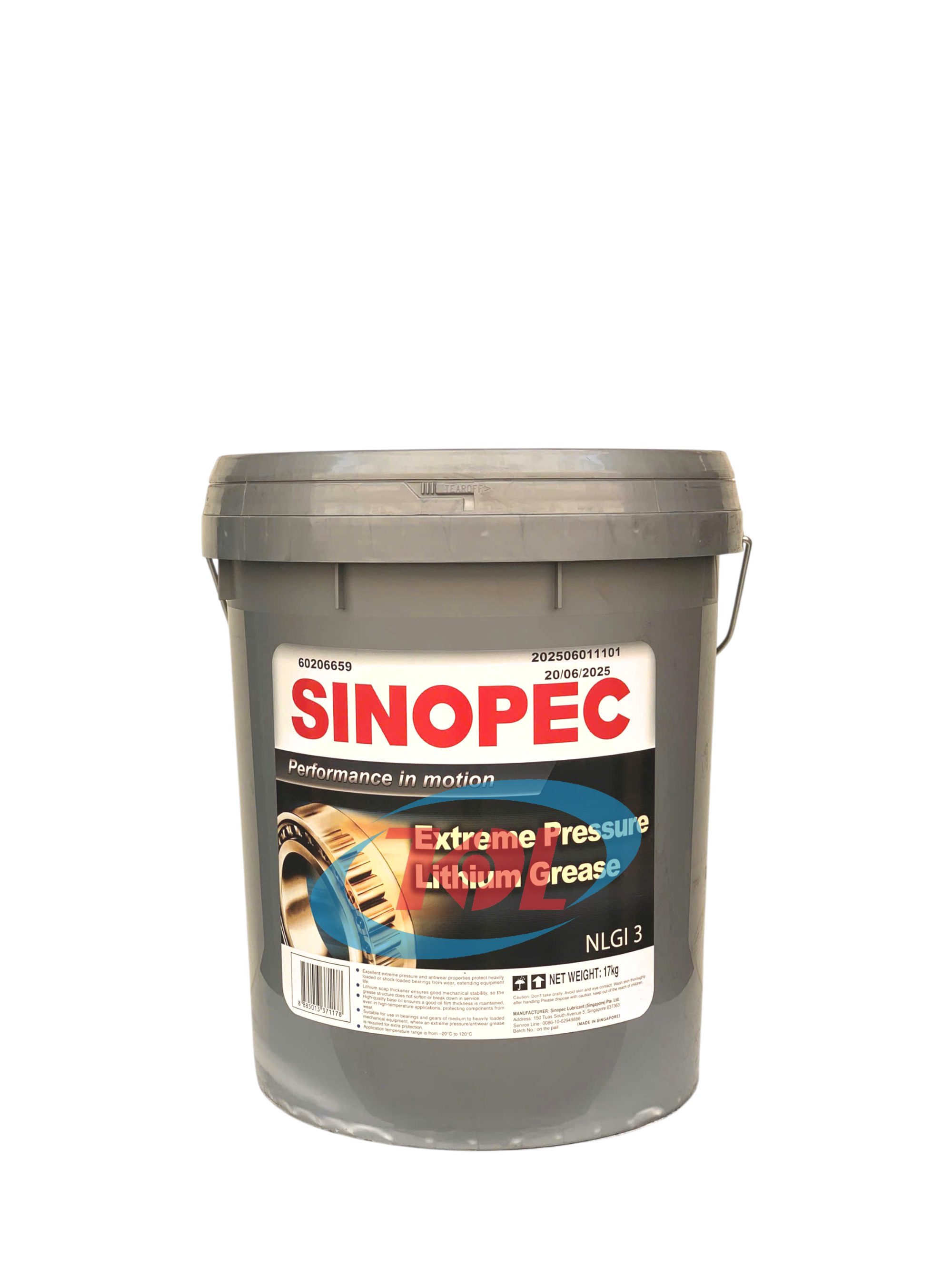 Sinopec EP Lithium NLGI 000, 00, 0, 1, 2, 3